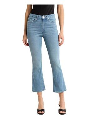 Frame Womens Casper Wash High Rise Le One Crop Mini Boot Denim Jeans Size 2